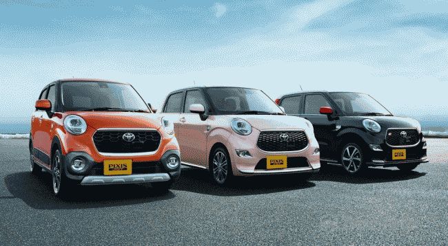 В Японии Toyota начала продажи нового кей-кара Pixis Joy сразу в трёх модификациях