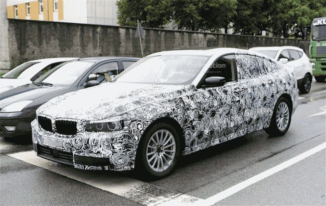 Опубликованы первые шпионские снимки нового BMW 5 Series GT