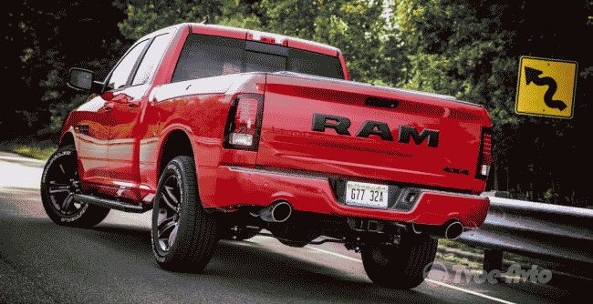 На рынок вышел пикап Ram Trucks 1500 с пакетом Night Package