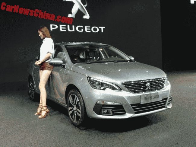 Peugeot на автосалоне в Ченду презентовала седан 308