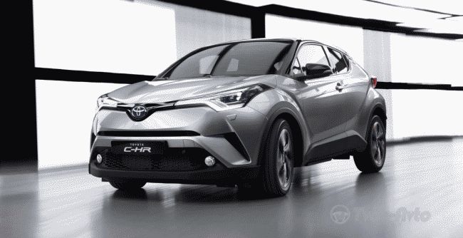 Кроссовер Toyota C-HR стал доступен для заказа у дилеров в Европе
