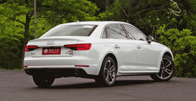 Обнародованы официальные цены нового поколения седана Audi A4L 