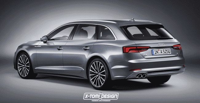 X-Tomi Design представила рендер универсала Audi A5