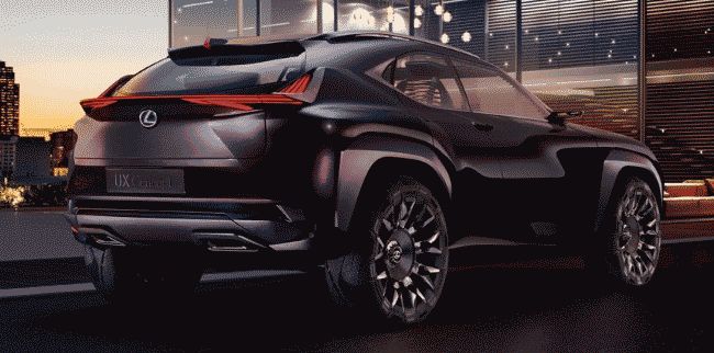 Lexus представит концепт спорт-кроссовера UX на автосалоне в Париже 
