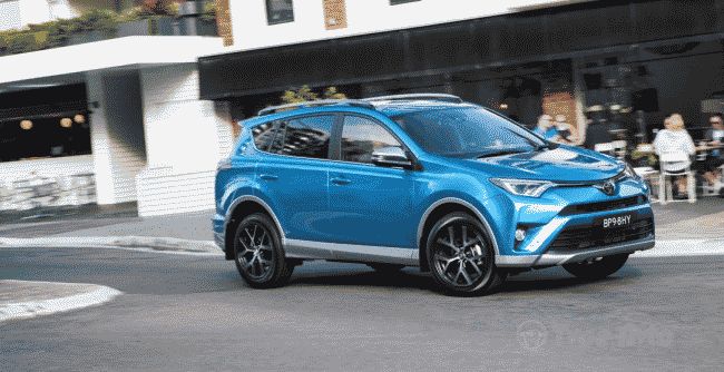 В Австралии стартовали продажи обновленного Toyota RAV4 2017