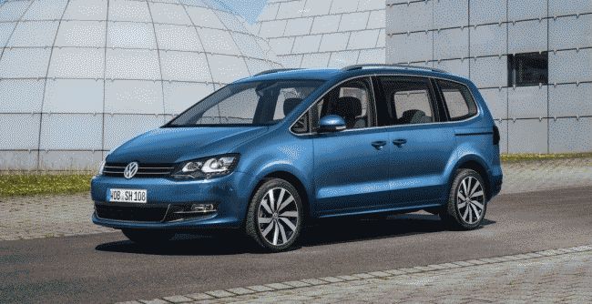 Обновлённый Volkswagen Sharan обзавелся полным приводом и топовым дизелем