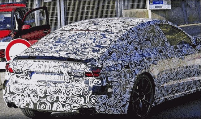 Audi S7 Sportback впервые заметили фотошпионы 