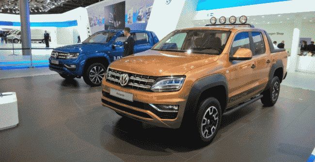Volkswagen представил  брутальную версию своего пикапа Amarok