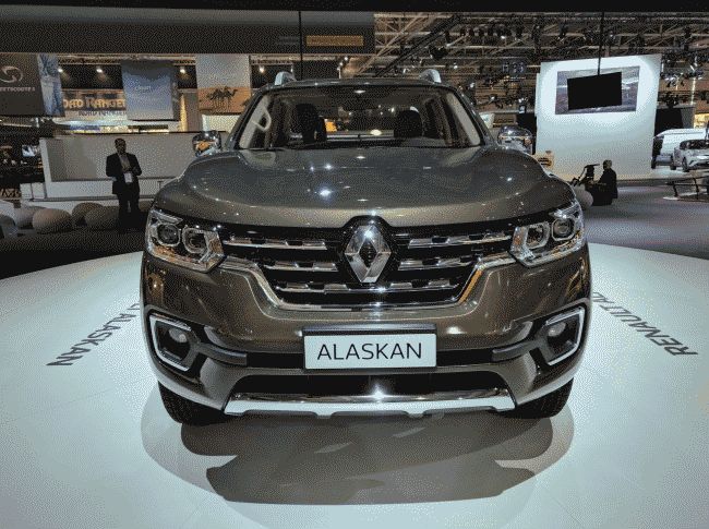 Пикап Renault Alaskan уже дебютировал на автосалоне в Ганновере