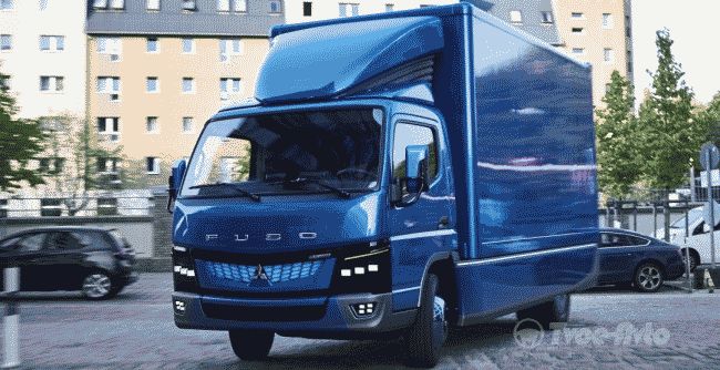 Mitsubishi Fuso представила электрический грузовик Fuso Canter E-Cell
