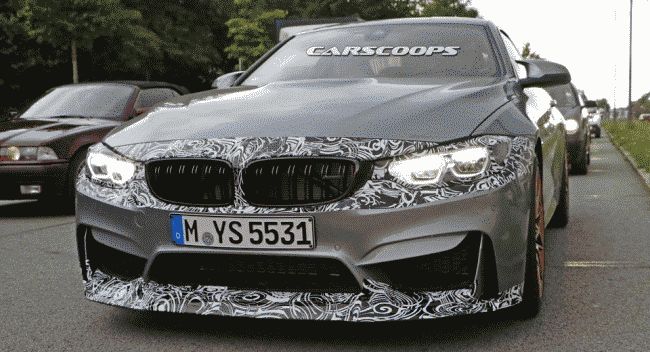 Обновлённую версию BMW M4 оснастят деталями от GTS