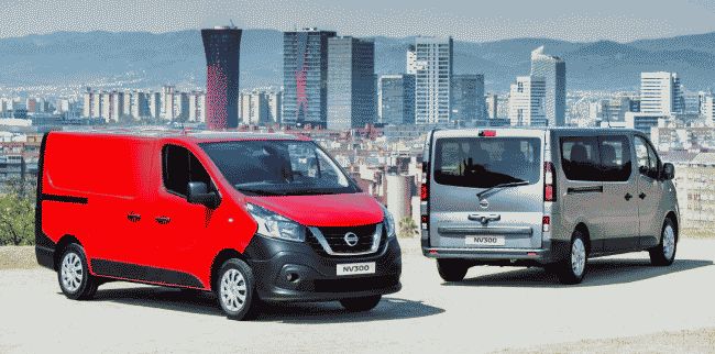 Nissan представил коммерческий фургон NV300 нового поколения