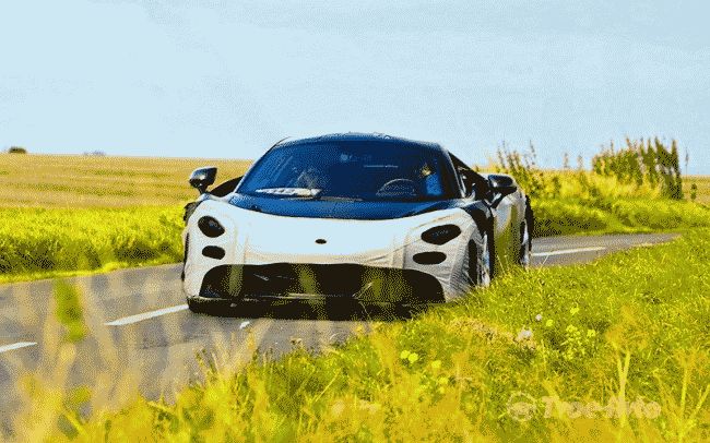 Новый суперкар McLaren сфотографирован во время тестирования