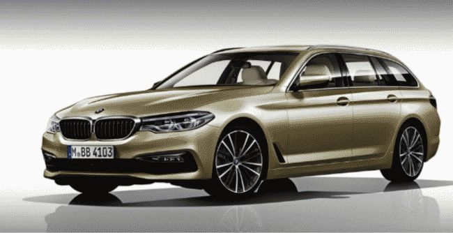 В сети опубликованы новые рендеры универсала BMW "5-Series Touring"