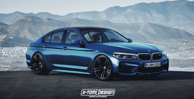 Первые изображения нового поколения BMW M5