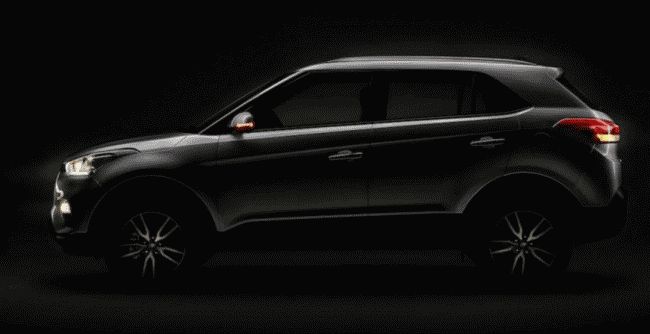 Новую версию кроссовера Creta Hyundai показал на тизерах 