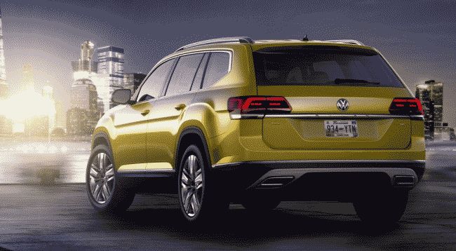 Официально презентован абсолютно новый внедорожник Volkswagen Atlas