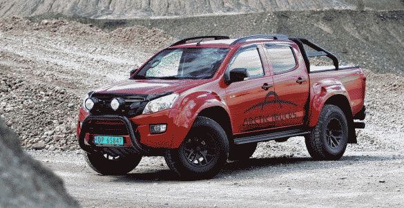 На российском рынке появится «прокачанный» пикап Isuzu D-Max от компании Arctic Trucks