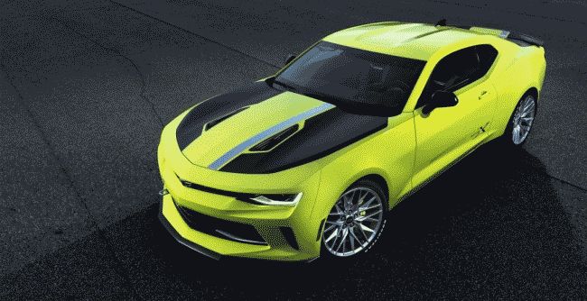 На SEMA-2016 показали купе Chevrolet Camaro Turbo AutoX Concept