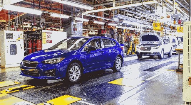 В США дан старт серийному производству нового поколения Subaru Impreza 