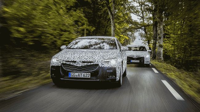 Opel опубликовал первый тизер новой Insignia 2017
