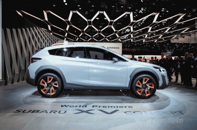 Новое поколение Subaru "XV" появится в России в 2017 году