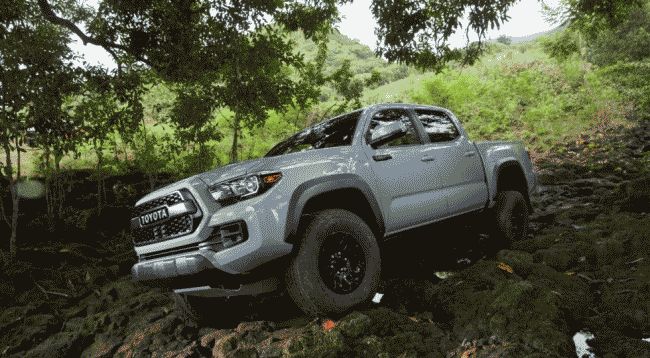 Toyota рассекретила обновлённый пикап Tacoma 2017