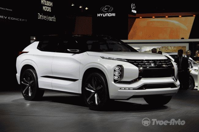 Mitsubishi GT-PHEV показал, как будет выглядеть Mitsubishi Outlander 2020 модельного года