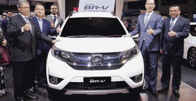 Honda провела презентацию кроссовера BR-V в Малайзии