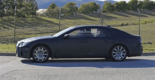 Серийный Lexus LS 2018 замечен на дорожных тестах