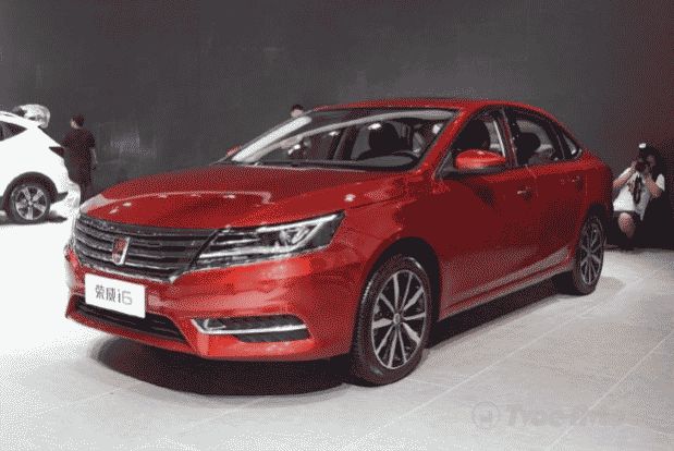 В Китае официально представлен новый седан SAIC Roewe i6