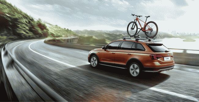 Volkswagen опубликовал новую партию изображений универсала C-Trek