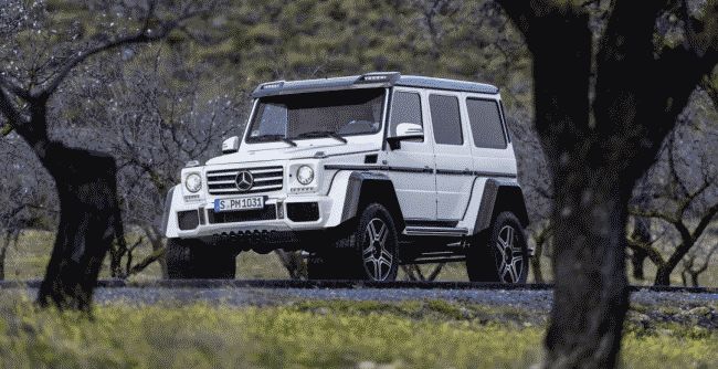 Названа цена на экстремальный внедорожник Mercedes-Benz G550 4x4 2017