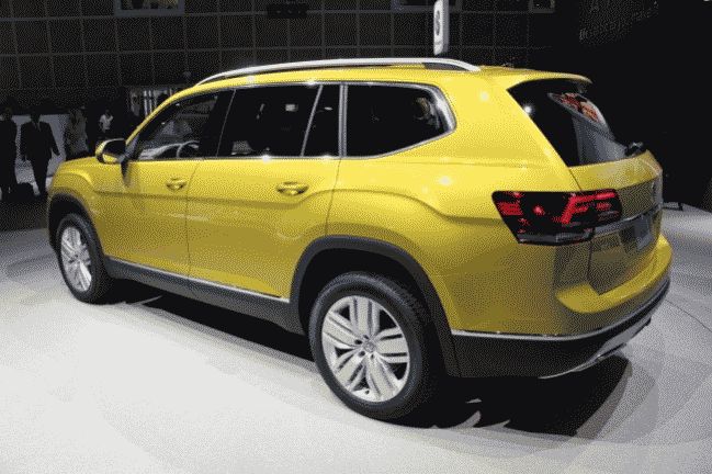 В следующем году в Россию приедет новый семиместный кроссовер Volkswagen Atlas