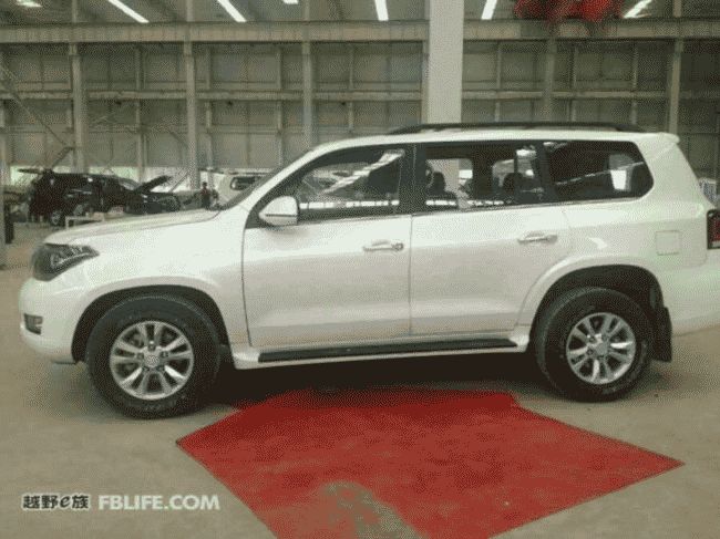Китайцы готовят к производству копию Toyota Land Cruiser 200