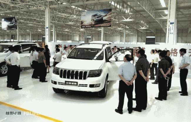 Китайцы готовят к производству копию Toyota Land Cruiser 200