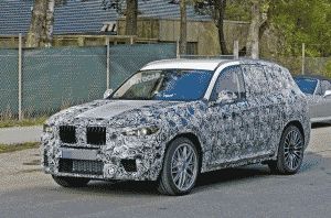 BMW X3 и M Performance 2017 «засветились» на тестах