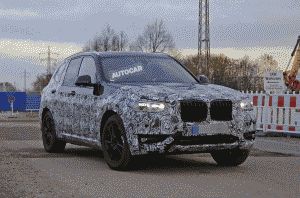 BMW X3 и M Performance 2017 «засветились» на тестах