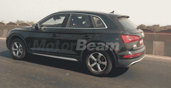 Новый Audi Q5 2017 «засветился» на дорогах Индии