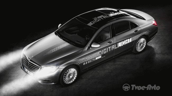 Mercedes-Benz представил фары-проекторы «Digital Light» с двумя миллионами зеркал (видео)