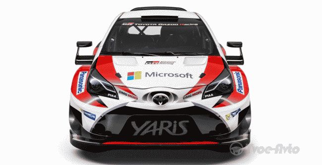Toyota представила гоночный Yaris для WRC 2017