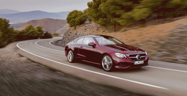 Компания Mercedes-Benz официально представила купе "E-Class" 2018