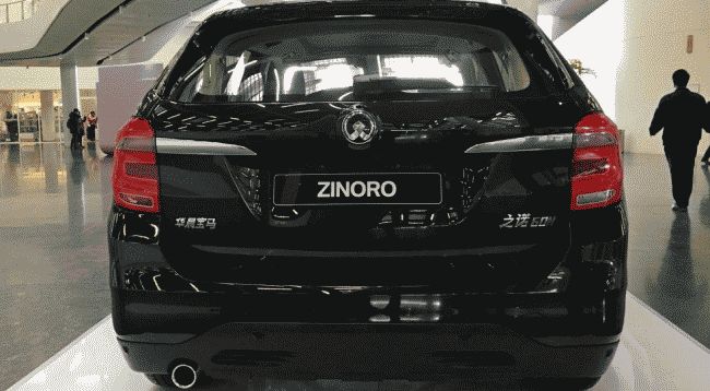 Гибридный Zinoro 60H, основанный на BMW X1, показался на «живых» фото