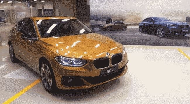 В Китае началось серийное производство седана BMW "1 Series"