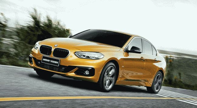 В Китае началось серийное производство седана BMW "1 Series"