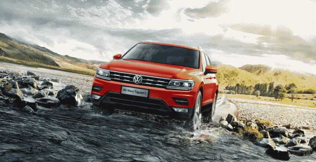 Volkswagen Tiguan L представлен на официальных изображениях