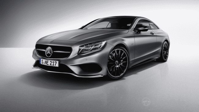 Mercedes-Benz анонсировал купе S-Class в версии Night Edition