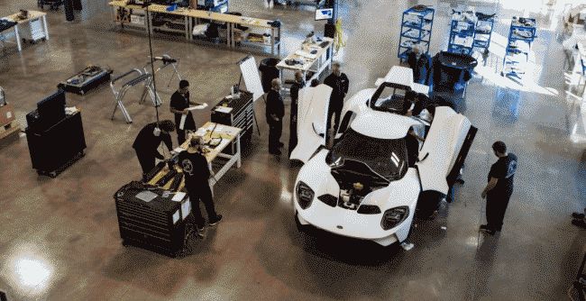 Началось производство спорткара Ford GT&#8205;