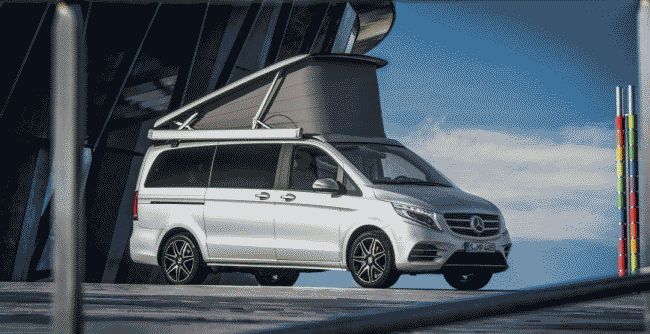 Туристический фургон Mercedes-Benz V-Class Marco Polo получил британский ценник 