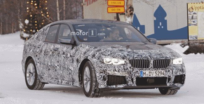 BMW тестирует 6-Series GT с пакетом M Sport